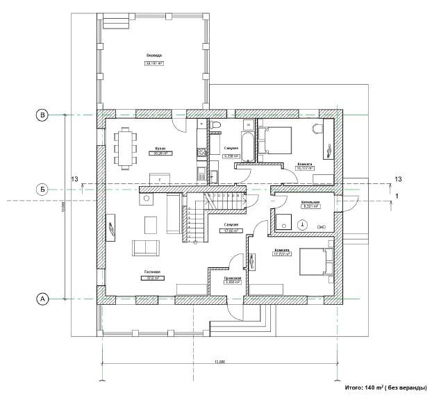 CHALET 350 m² — 2