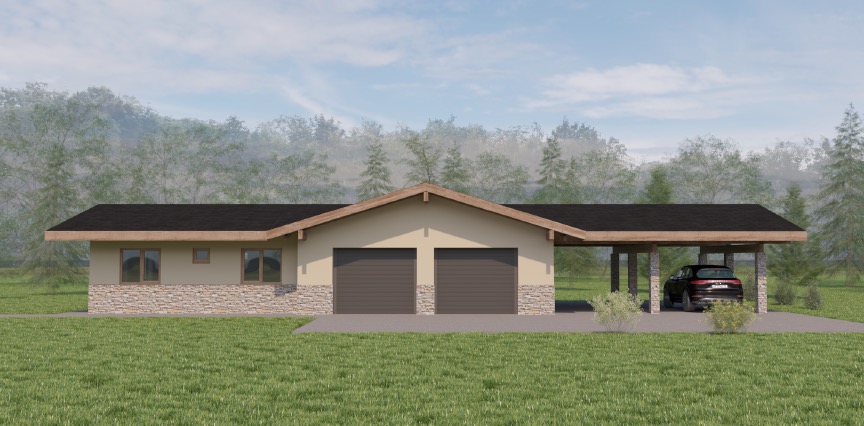 GARAGE / BATHHOUSE — 1