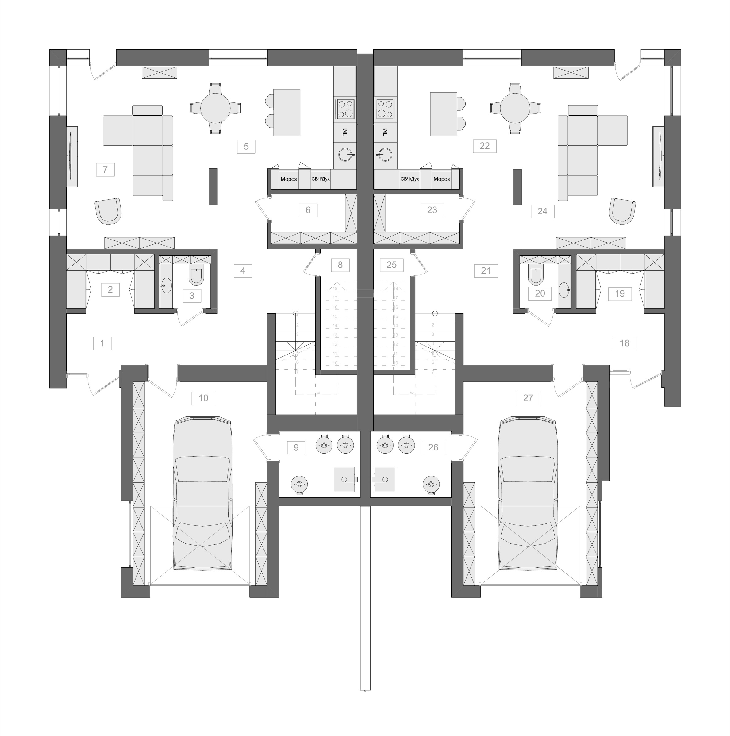 ТАУНХАУС 350 м² — 3